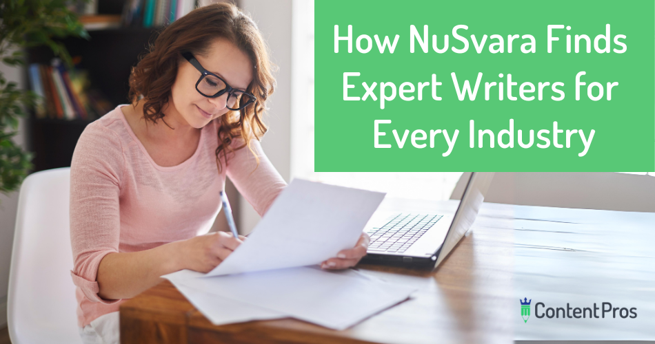 How NuSvara Finds Expert Writers for Every Industry