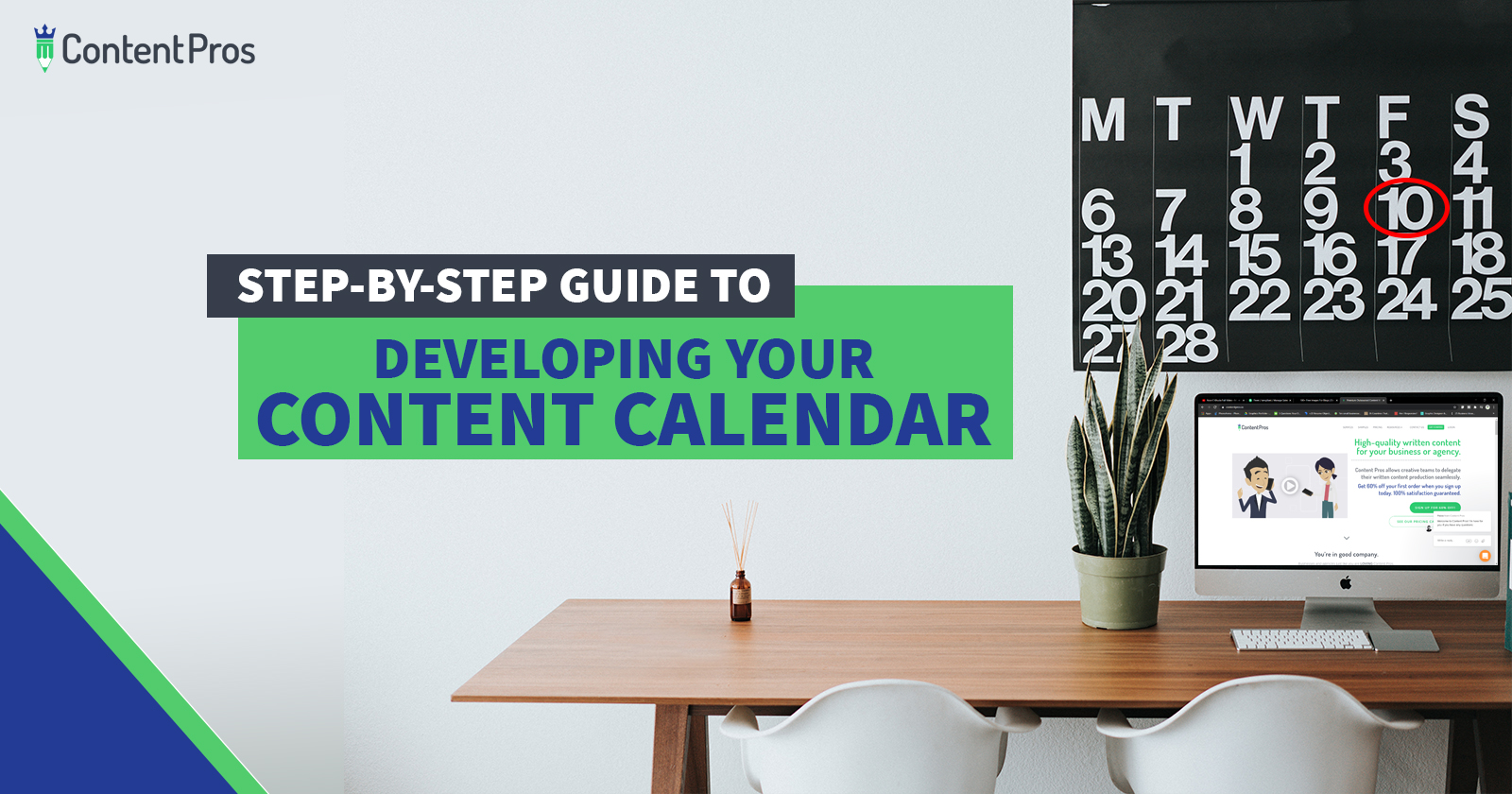 step-by-step guide to developing your content calendar