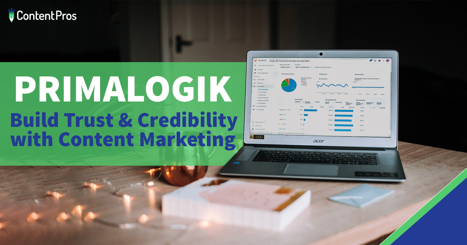 Primalogik case study - build trust and credibility with content marketing