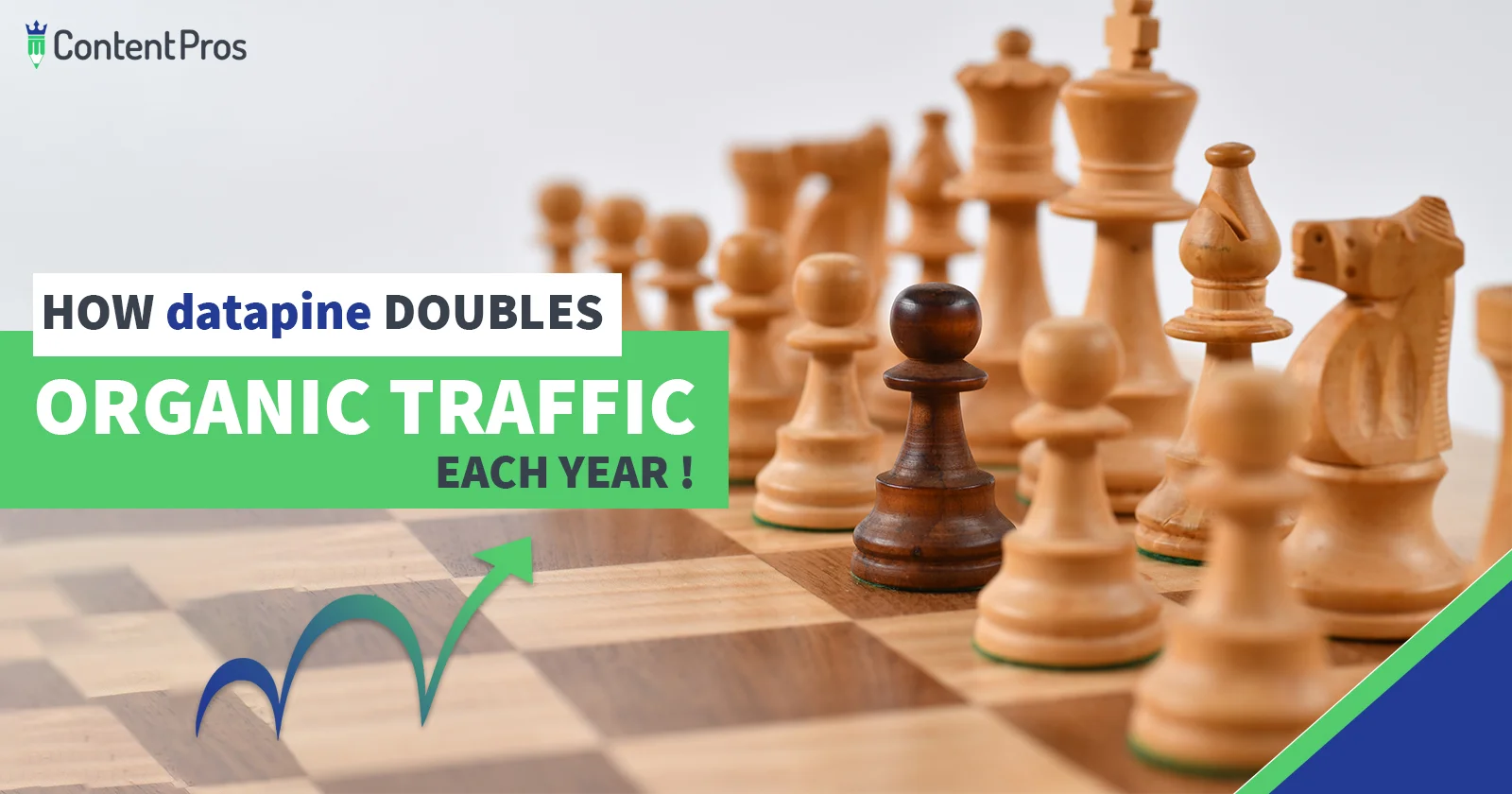 datapine doubles organic blog traffic every year