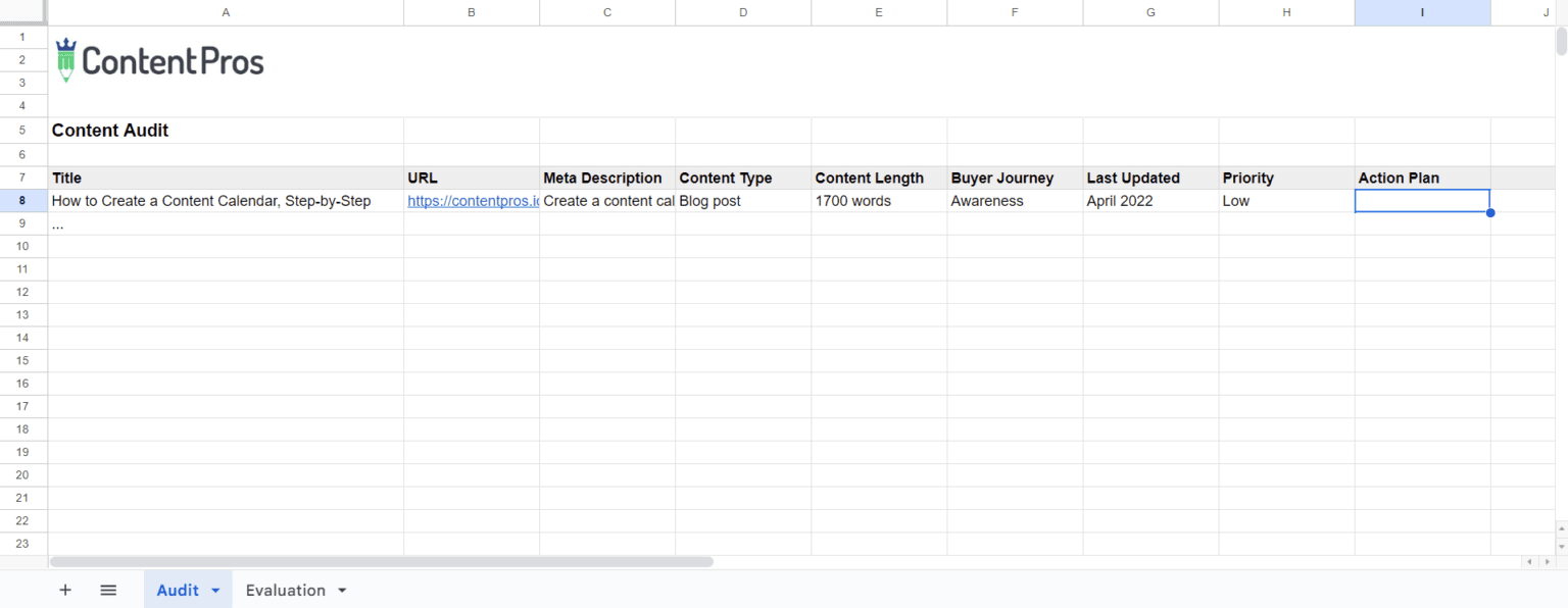 How to Do a Content Audit in 5 Steps - Content Pros
