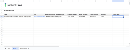 How to Do a Content Audit in 5 Steps - Content Pros